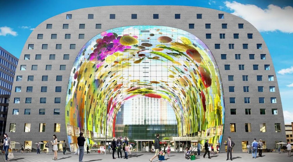 Markthal Rotterdam, Rotterdam, South Holland, Netherlands